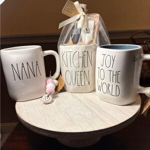 Rae Dunn Mug Trio: Nana, Queen & Joy! Buy the Full Bundle or Your Favorites NWT